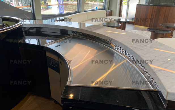 Customized Yacht Teppanyaki Table